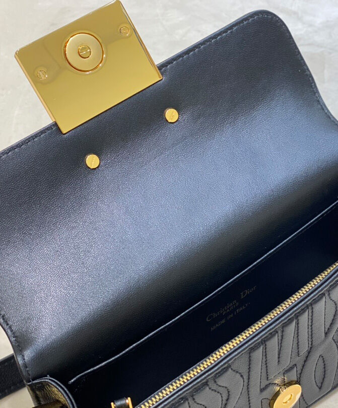 Christian Dior Miss Dior Flap Bag Black